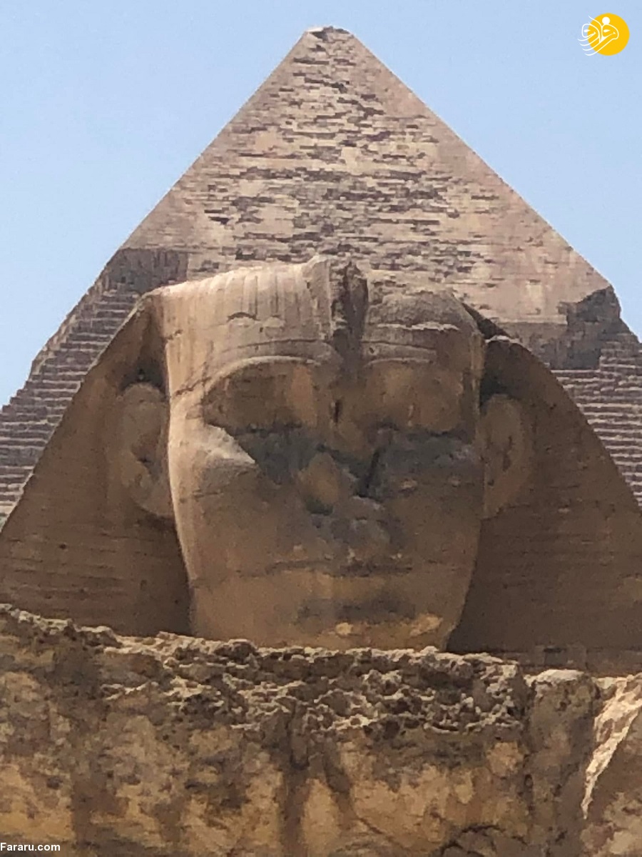 (ویدئو) آیا ابوالهول چشمان خود را بسته است؟ (ویدئو) آیا ابوالهول چشمان خود را بسته است؟