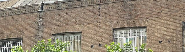 فرونشست ساختمان‌های اطراف ساختمان کفش ملی 