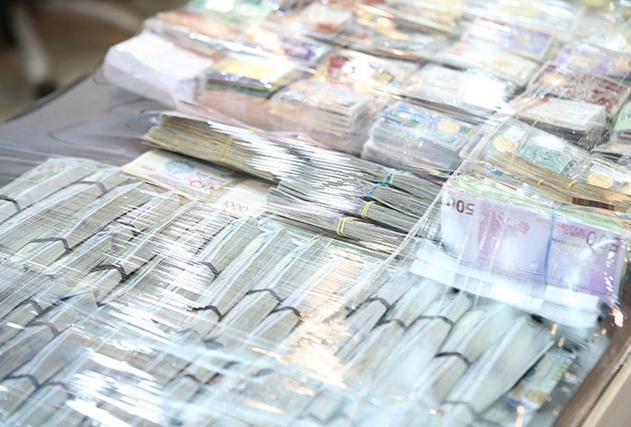 (تصاویر) اموال مسروقه از صندوق امانات بانک ملی