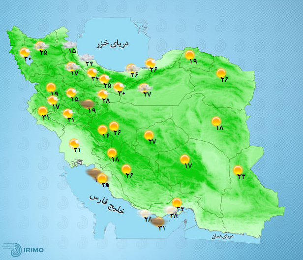 آب و هوای ایران