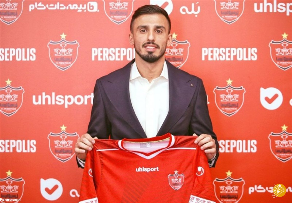 (عکس) سعید صادقی با پیراهن پرسپولیس