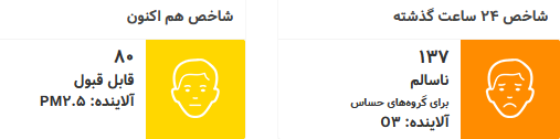 آلودگی تهران 