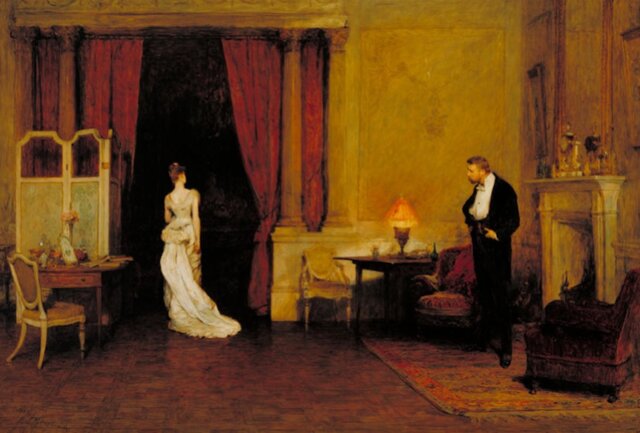 «ازدواج ناموفق» در ۳ قاب نقاشی