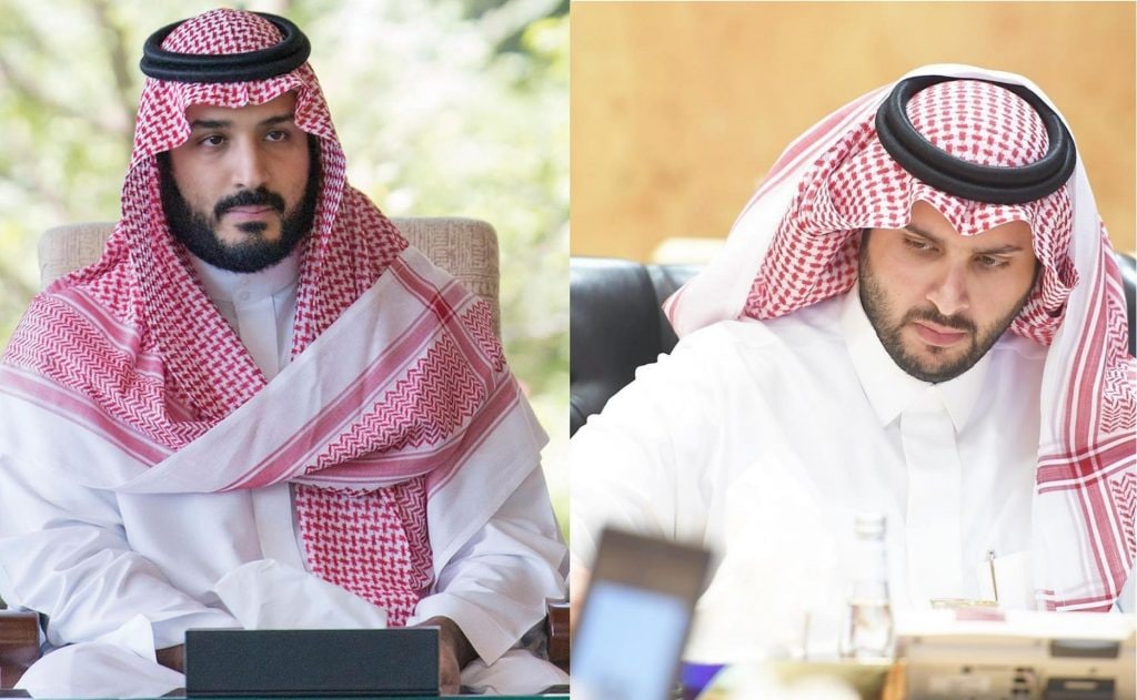 ترکی بن سلمان و محمد بن سلمان 