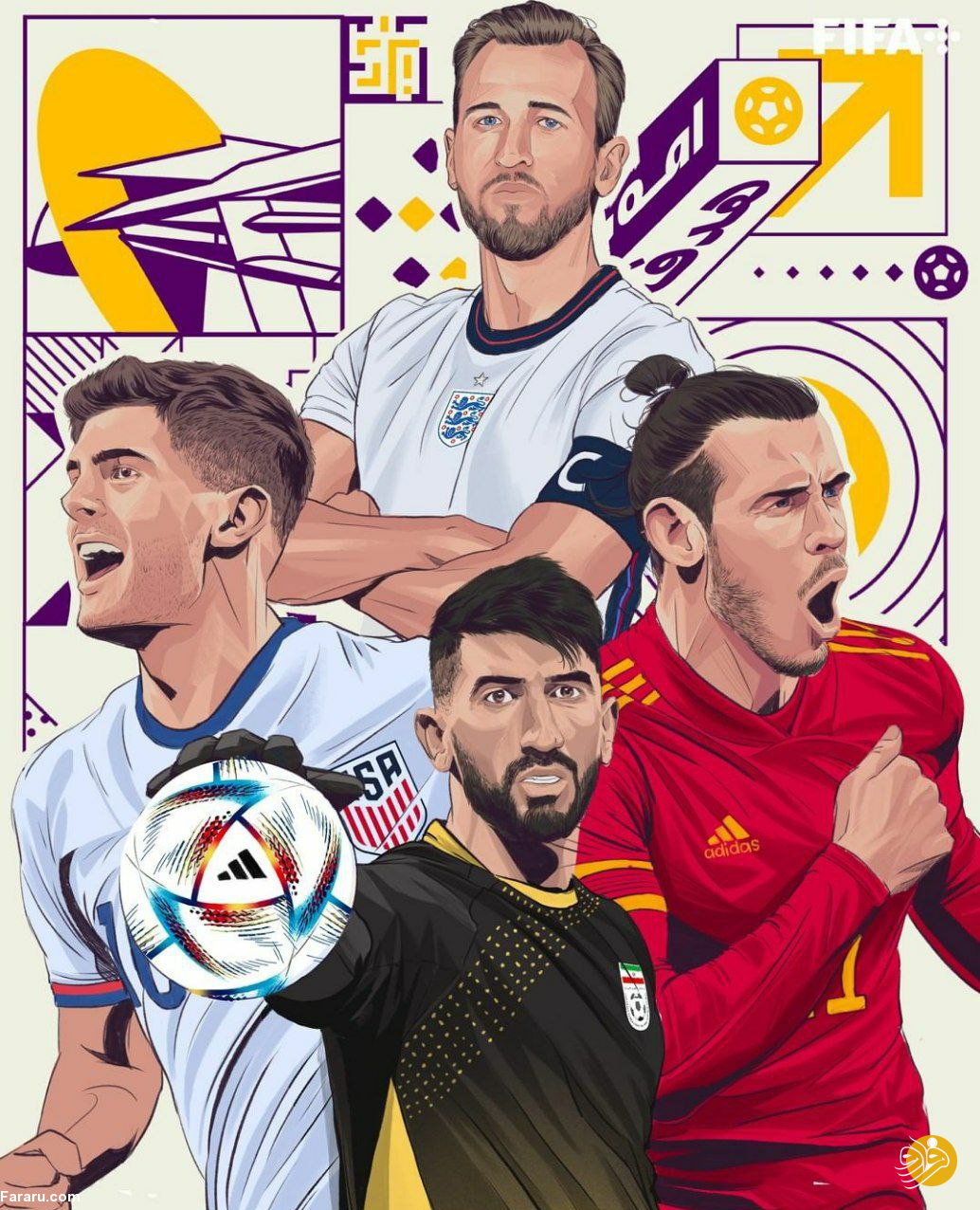 عکس خاصی که فیفا از علیرضا بیرانوند منتشر کرد