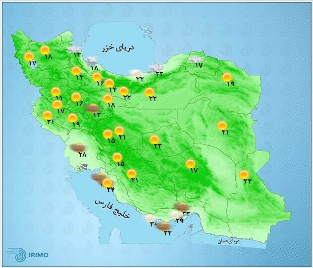 آب و هوای کشور