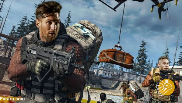 (عکس) مسی، نیمار و پوگبا در Call Of Duty!