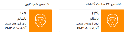 آلودگی هوای تهران