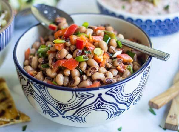 سالاد لوبیا چشم بلبلی
