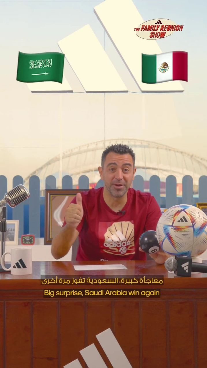 (عکس) پیش‌بینی جالب ژاوی از بازی عربستان و مکزیک