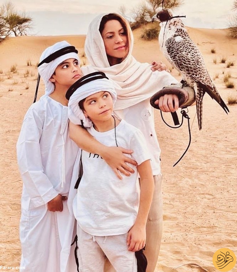(عکس) پیام جنجالی شکیرا برای پیکه در اینستاگرام