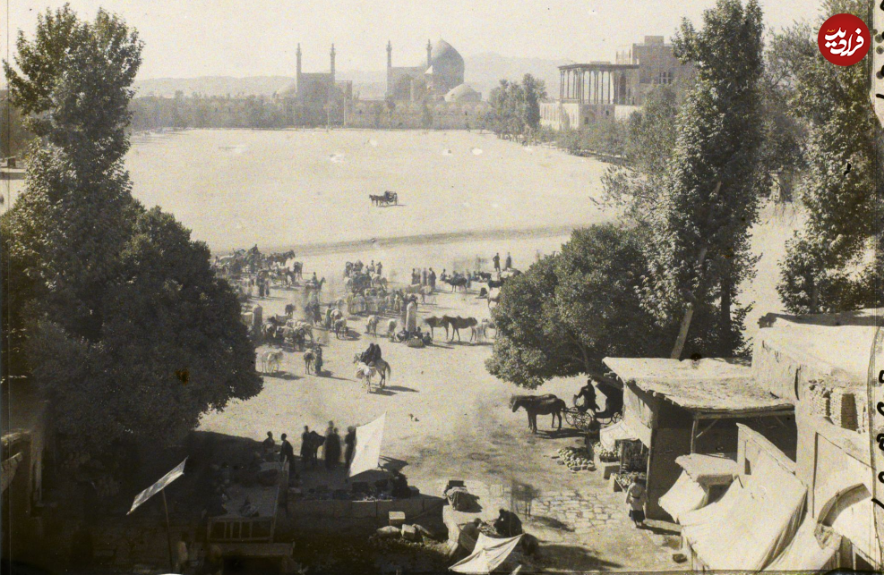 عکس‌های رنگی از ایرانِ صد سال قبل