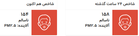 آلودگی هوای تهران
