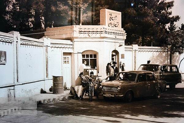 (تصویر) نخستین پمپ بنزین ایران