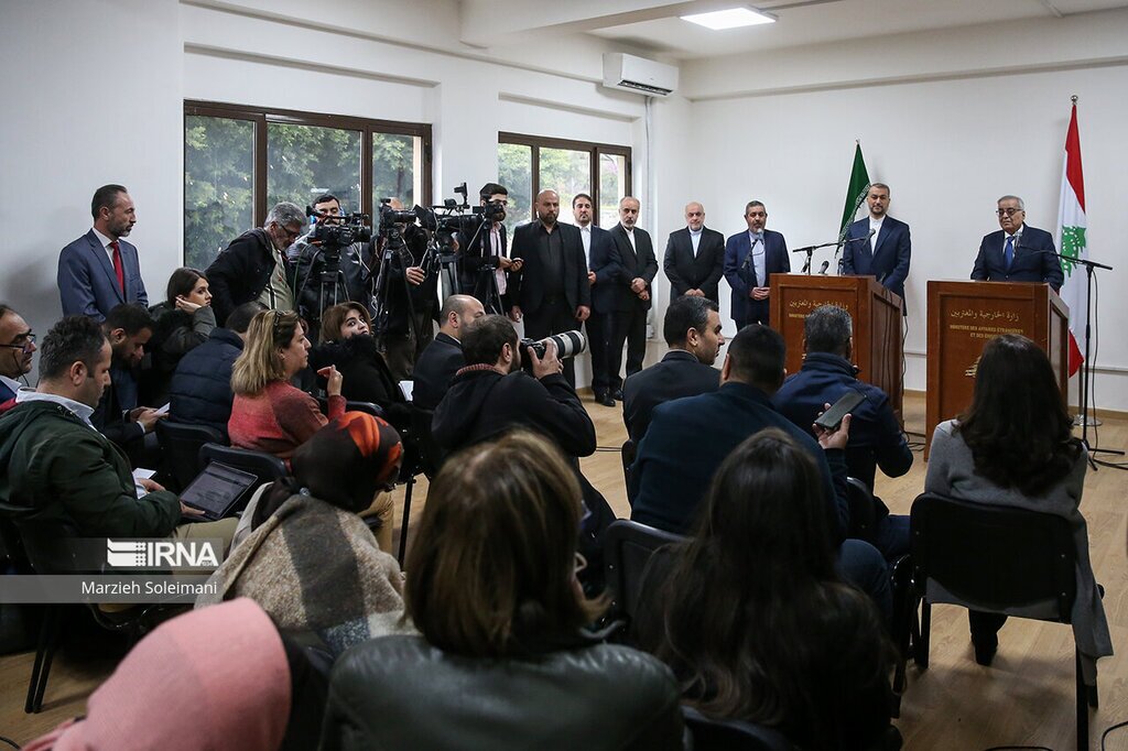 تصویری متفاوت از امیرعبداللهیان در لبنان