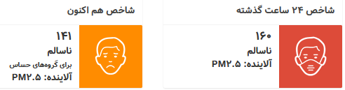 آلودگی هوای تهران