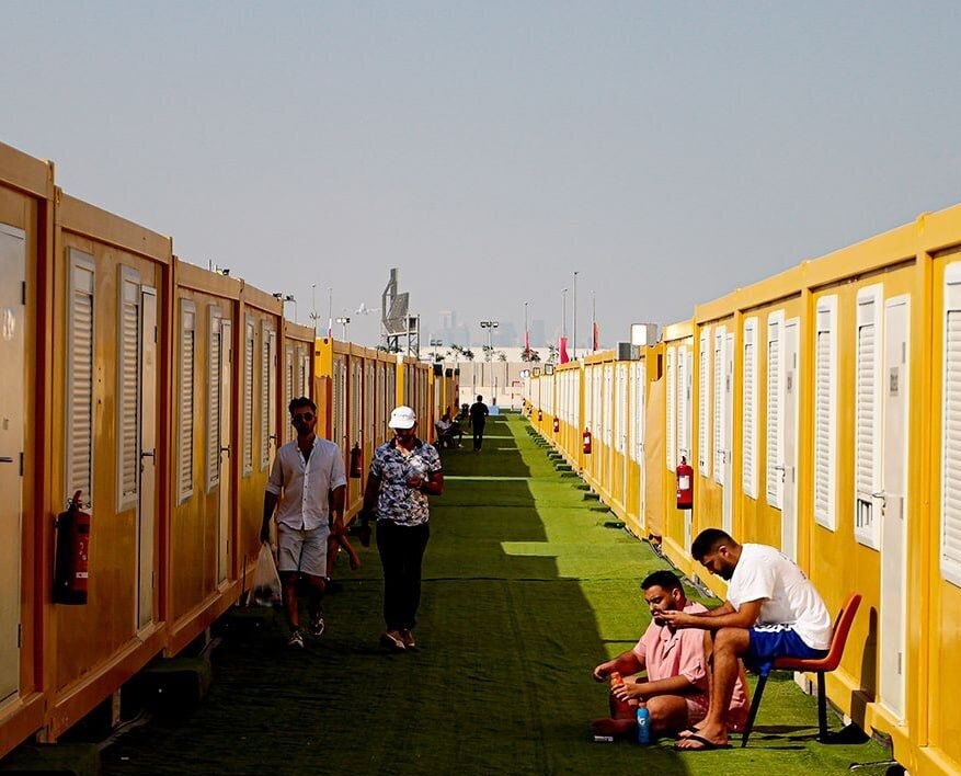 ۱۰ هزار خانه پیش‌ساخته و سیار جام جهانی قطر در راه ترکیه