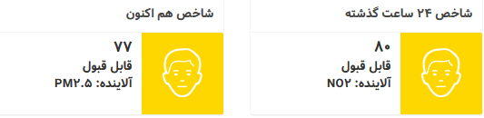 آلودگی تهران