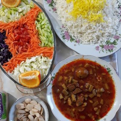 خورش لوبیا سبز