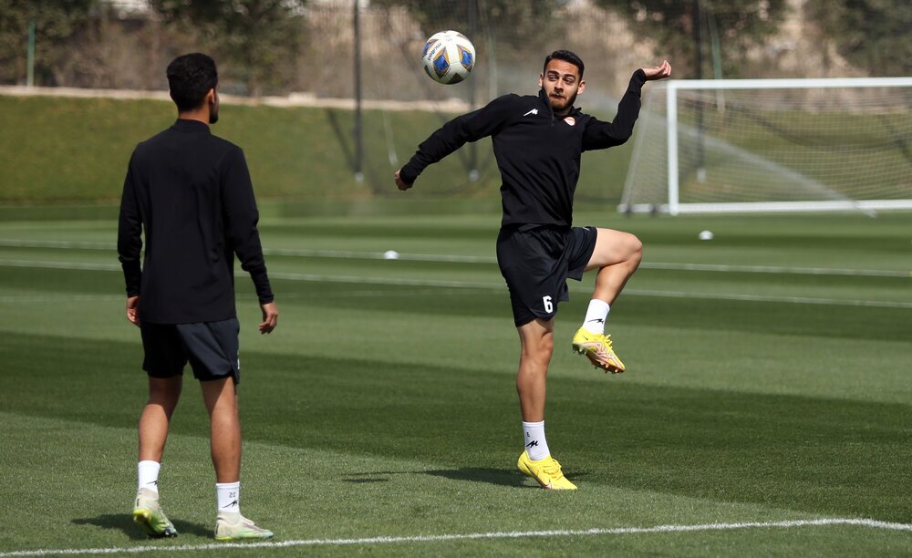 (عکس) تمرین یاران نکونام در قطر