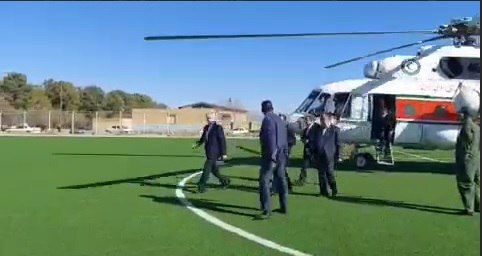 (عکس) تصاویر ترسناک از سقوط بالگرد وزیر ورزش