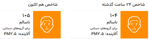 آلودگی تهران