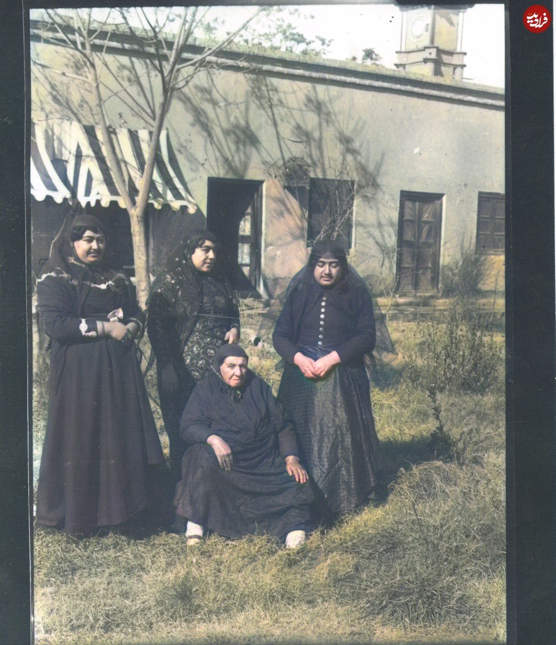 حرمسرای قاجار به روایت عکس‌های رنگی