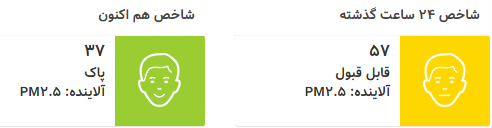 آلودگی تهران