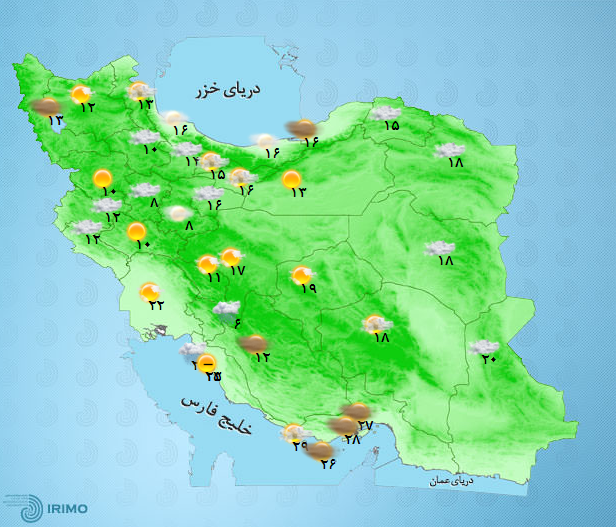 آب و هوای کشور