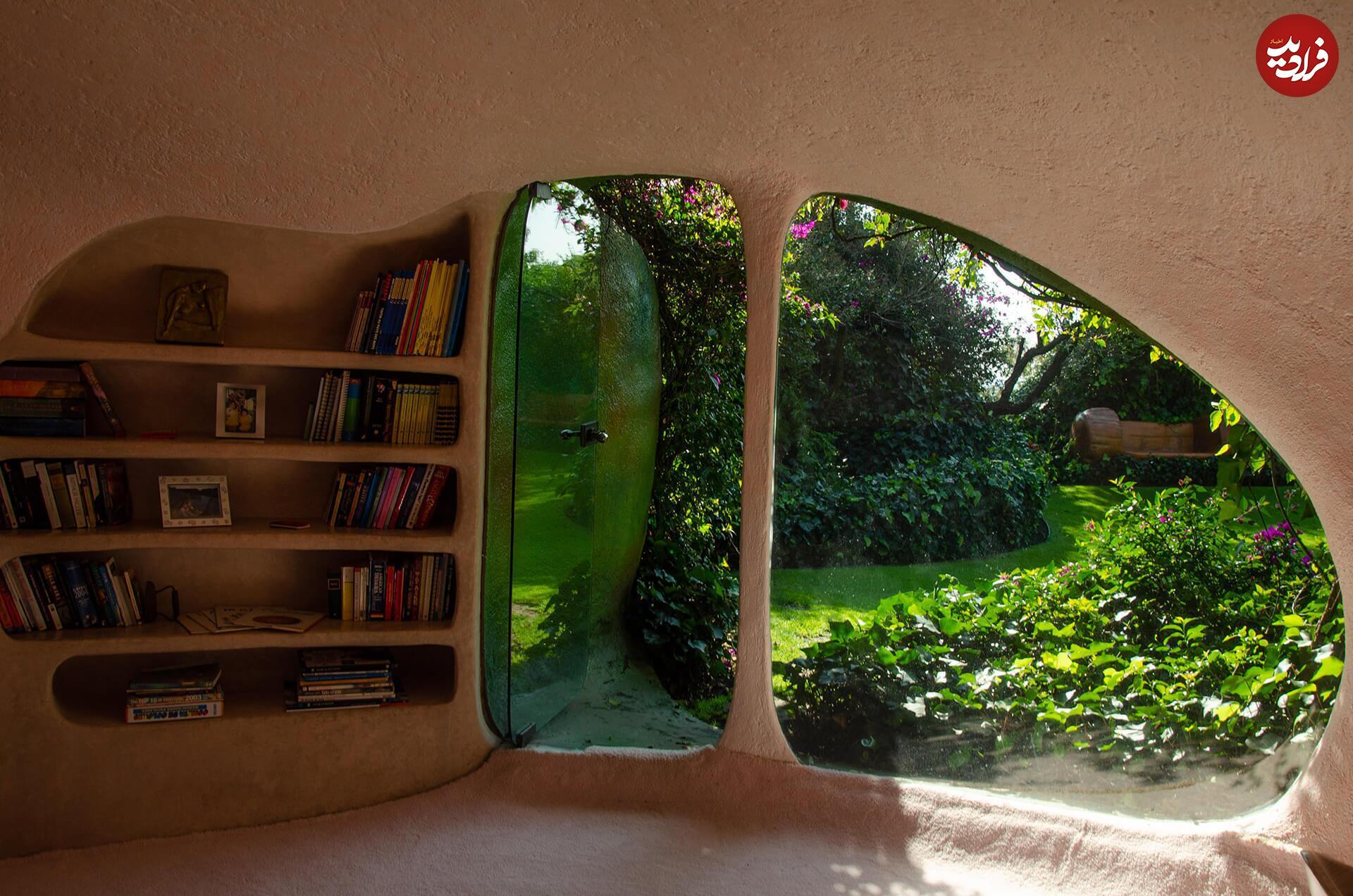 (تصاویر) رویای زندگی در خانه‌های ارگانیک