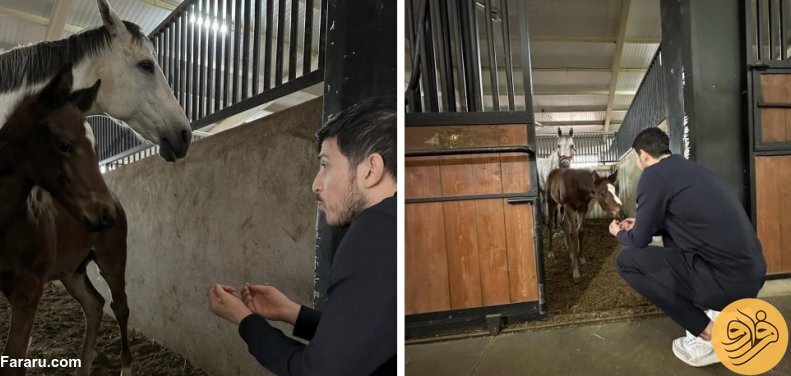(تصویر) ۲ عکس بسیار عجیب از سردار آزمون