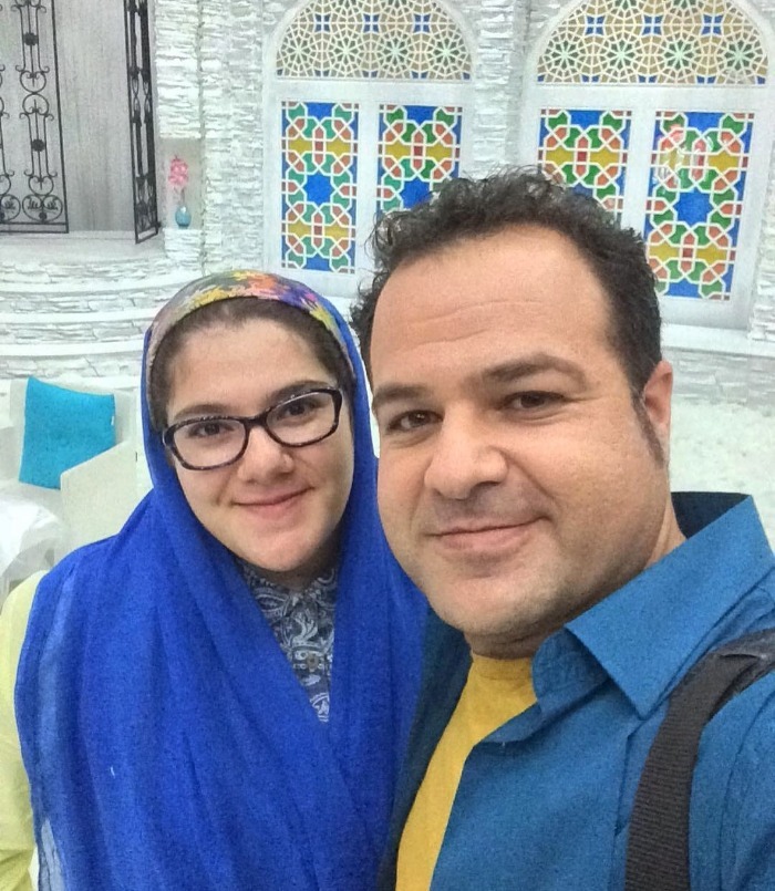(عکس) چهره واقعی بازیگر «نون‌خ» همراه دخترش
