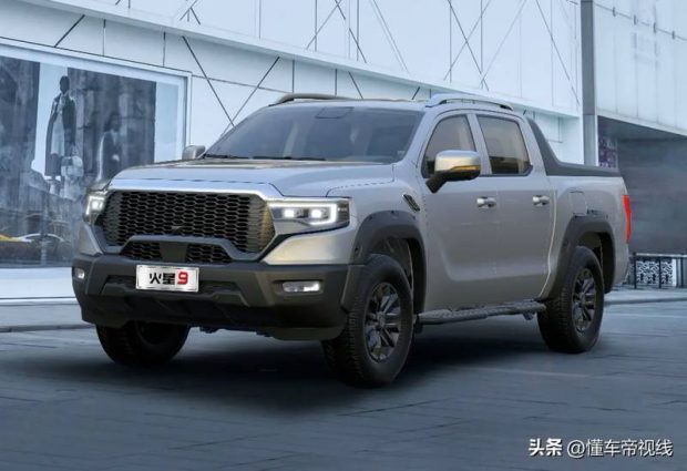 (تصویر) پیکاپ جدید بازار ایران نزدیک به 6 متر طول دارد!