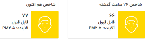 آلودگی هوای تهران