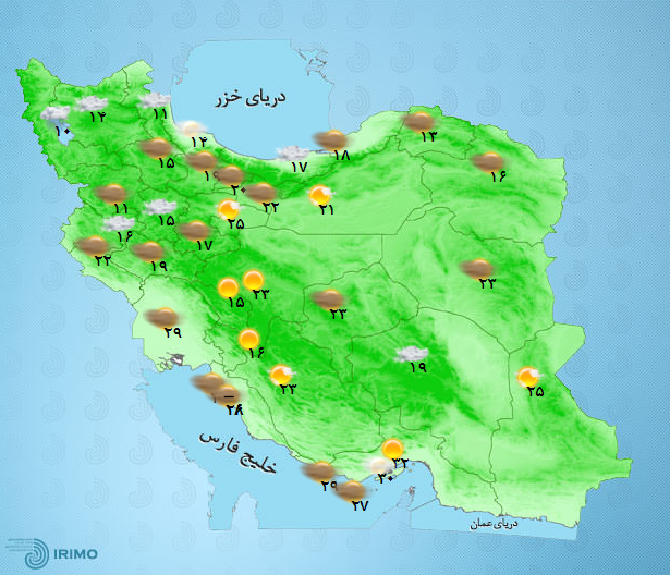آب و هوای کشور