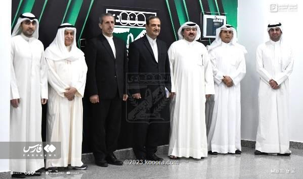 (عکس)همکاری باشگاه سپاهان با یک تیم عربی