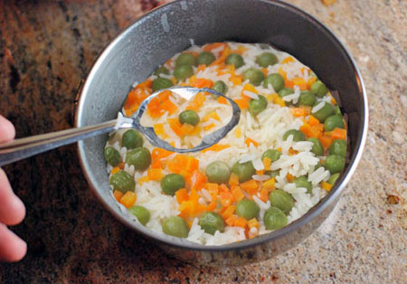 طرز تهیه پلو اسپانیایی «اروز تاپادو»//