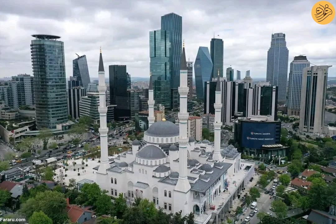 (ویدئو) افتتاح مسجدی به نام فرمانده عثمانی توسط اردوغان