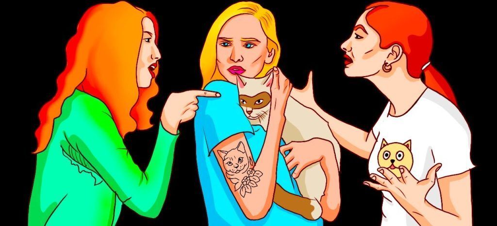 آیا در ۵ ثانیه می‌توانید صاحب گربه را تشخیص دهید؟