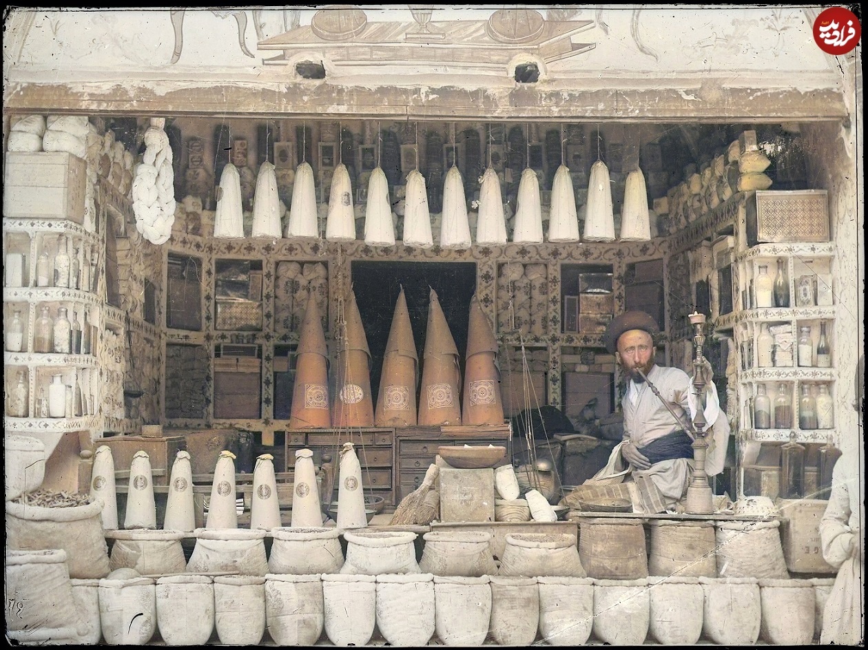 دو عکس دیده‌نشده از «بازار رشت» در زمان قاجار