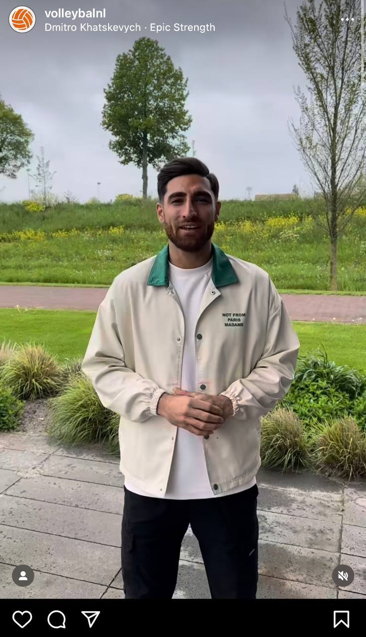 (عکس)جهانبخش در کمپین لیگ‌ ملت‌های والیبال!