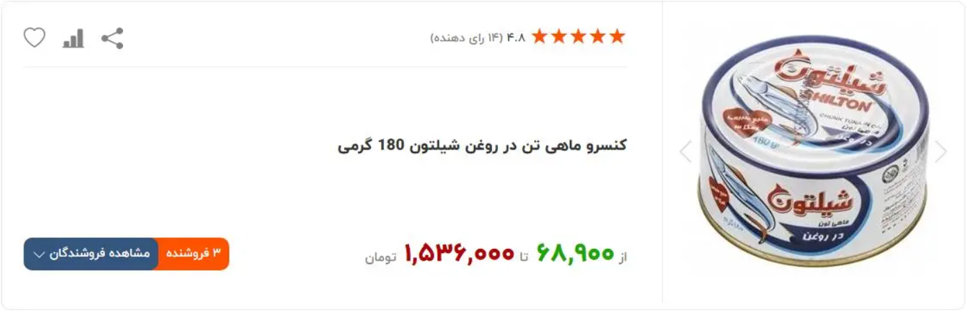 افزایش ۶۵ درصدی قیمت تن ماهی/ تمرکز تولیدکنندگان بر عرضه محصول طعم‌دار!