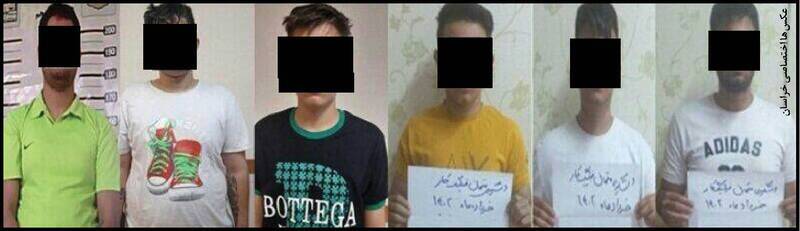 این ۶ کلاهبردار مشهدی، همه دهه هشتادی هستند