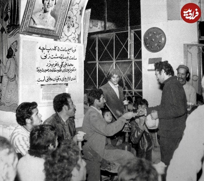(تصویر) نانوایی در دوره قاجار این شکلی بود