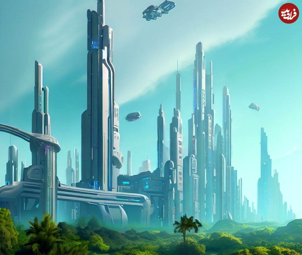 (تصاویر) وضعیت شهر دبی در سال ۲۱۲۳ میلادی؛ پیش بینی حیرت انگیز هوش مصنوعی
