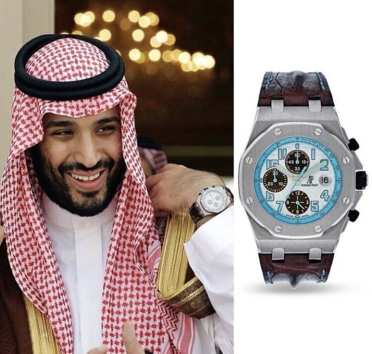 ساعت گران‌بها بن سلمان