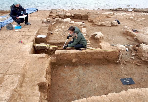 پدیدار شدن یک شهر ۳۴۰۰ ساله در بستر رودخانه دجله کردستان عراق