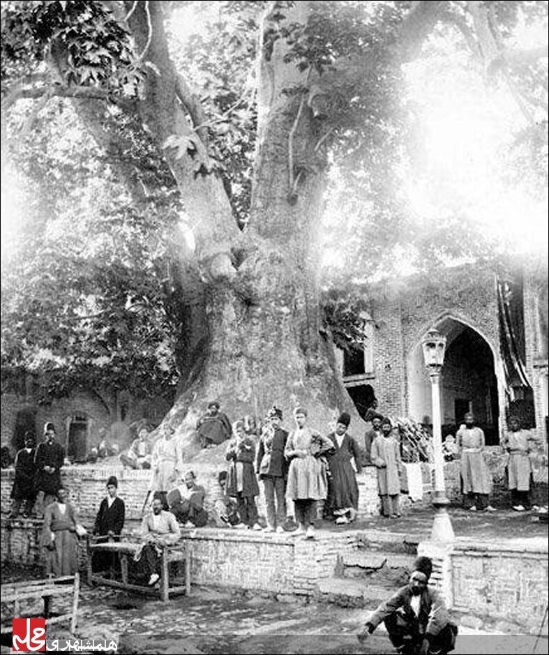 تصویری بسیار قدیمی از امامزاده صالح(ع)
