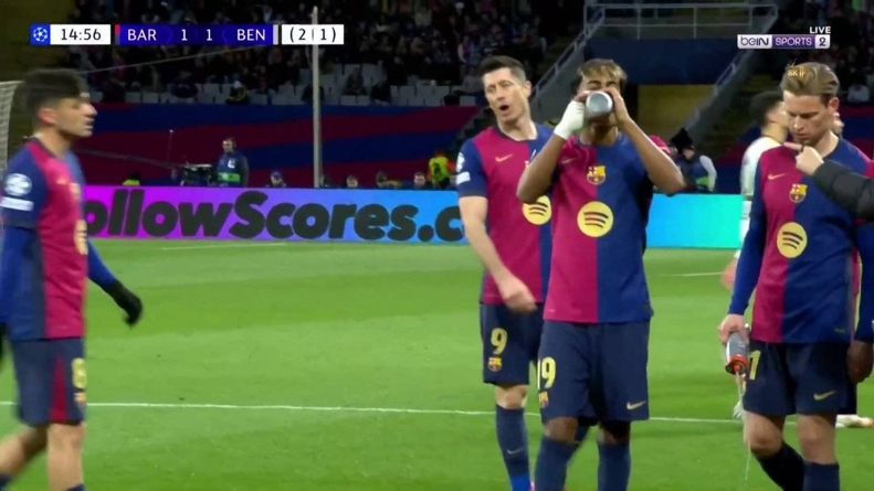 رکورد جدید ستاره بارسا UCL یامال با گل افطار کرد!