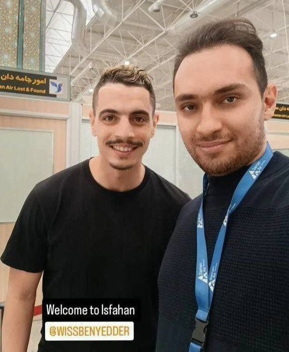(عکس) اولین تصویر از بن‌یدر ستاره جدید سپاهان در اصفهان